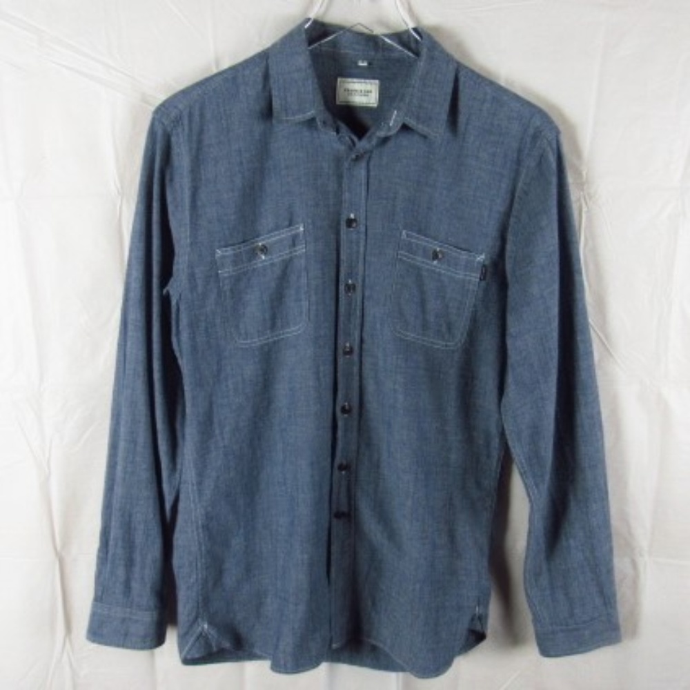 Frank & Oak chambray button-down Shirt- Men